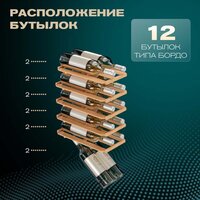 Винный шкаф Meyvel MV12-CBF1 - Превью изображения №11 — Интернет-магазин Teono.by