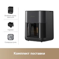 Аэрогриль (аэрофритюрница) Trouver Air Fryer FD10 Pro VFF12A (черный) - Превью изображения №10 — Интернет-магазин Teono.by