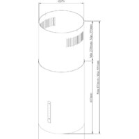 Кухонная вытяжка Korting Cylinder KHA 39970 N - Превью изображения №4 — Интернет-магазин Teono.by