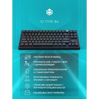 Клавиатура IO by Red Square Type 84 g3ms Sapphire V2 (черный) - Превью изображения №4 — Интернет-магазин Teono.by