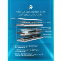 Клавиатура IO by Red Square Type 68 SE g3ms Sapphire V2 (белый) - Превью изображения №5 — Интернет-магазин Teono.by