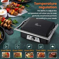 Электрогриль Extralink Smart Life Electric Grill SJ-36 - Превью изображения №3 — Интернет-магазин Teono.by