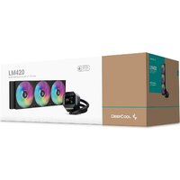 Система жидкостного охлаждения для процессора DeepCool LM420 R-LM420-BKDMMC-1 - Превью изображения №6 — Интернет-магазин Teono.by