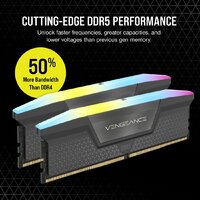 Оперативная память Corsair Vengeance RGB 2x16ГБ DDR5 6400 МГц CMH32GX5M2B6400Z36 - Превью изображения №3 — Интернет-магазин Teono.by