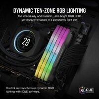 Оперативная память Corsair Vengeance RGB 2x16ГБ DDR5 6400 МГц CMH32GX5M2B6400Z36 - Превью изображения №4 — Интернет-магазин Teono.by