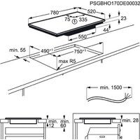 Варочная панель Electrolux EIV83443BW - Превью изображения №3 — Интернет-магазин Teono.by