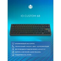 Клавиатура IO by Red Square Custom 68 g3ms Zircon (черный) - Превью изображения №4 — Интернет-магазин Teono.by