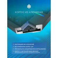 Клавиатура IO by Red Square Custom 68 g3ms Zircon (черный) - Превью изображения №5 — Интернет-магазин Teono.by