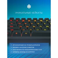 Клавиатура IO by Red Square Custom 68 g3ms Zircon (черный) - Превью изображения №8 — Интернет-магазин Teono.by