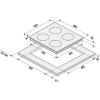 Варочная панель Krona Zauber 60 BL TK - Превью изображения №15 — Интернет-магазин Teono.by