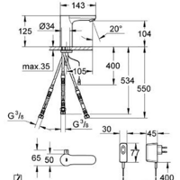 Grohe Eurosmart Cosmopolitan E 36324001 Image #5