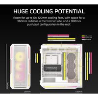 Корпус Corsair 5000T LX RGB CC-9011299-WW - Превью изображения №5 — Интернет-магазин Teono.by