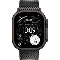Apple Watch Ultra 3 LTE 49 мм (титановый корпус, черный/черный, миланская петля M) Image #2
