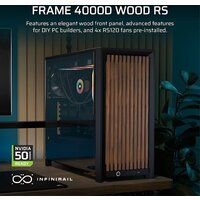 Корпус Corsair Frame 4000D Wood RS CC-9011340-WW - Превью изображения №4 — Интернет-магазин Teono.by