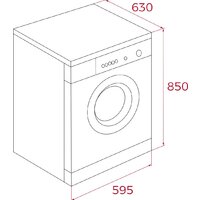 Стирально-сушильная машина TEKA WDK 81050 WH - Превью изображения №2 — Интернет-магазин Teono.by