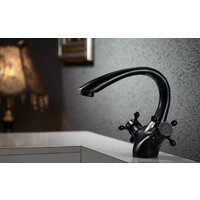 Смеситель Rea Retro Old REA-B0225 (черный) - Превью изображения №7 — Интернет-магазин Teono.by