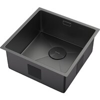 Кухонная мойка ZorG Zerox 44 U / IF Zurinox PVD Gunblack - Превью изображения №2 — Интернет-магазин Teono.by