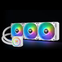 Система жидкостного охлаждения для процессора Thermaltake TH360 ARGB Sync Snow Edition CL-W302-PL12SW-A - Превью изображения №7 — Интернет-магазин Teono.by