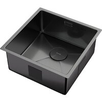 Кухонная мойка ZorG Zerox 44 U / IF PVD Gunblack - Превью изображения №2 — Интернет-магазин Teono.by