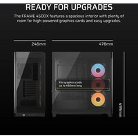 Корпус Corsair Frame 4500X RS-R ARGB CC-9011314-WW - Превью изображения №10 — Интернет-магазин Teono.by