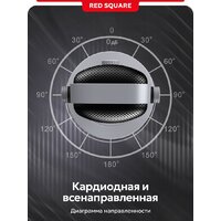 Проводной микрофон Red Square Condenser RS803 (серый) - Превью изображения №11 — Интернет-магазин Teono.by
