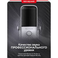 Проводной микрофон Red Square Condenser RS803 (серый) - Превью изображения №12 — Интернет-магазин Teono.by