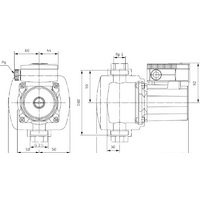 Циркуляционный насос Wilo TOP-Z 25/6 (3~400 V, PN 10, Inox) - Превью изображения №3 — Интернет-магазин Teono.by