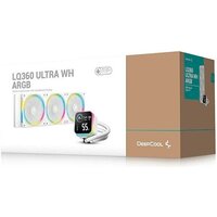 Система жидкостного охлаждения для процессора DeepCool LQ360 Ultra ARGB WH R-LQ360-WHASMC-G-1 - Превью изображения №6 — Интернет-магазин Teono.by