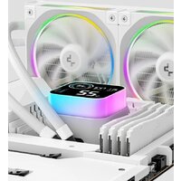Система жидкостного охлаждения для процессора DeepCool LQ360 Ultra ARGB WH R-LQ360-WHASMC-G-1 - Превью изображения №9 — Интернет-магазин Teono.by