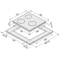 Варочная панель Krona Magier 45 BL 3BTK - Превью изображения №13 — Интернет-магазин Teono.by