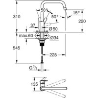 Смеситель Grohe Start 304702430 - Превью изображения №4 — Интернет-магазин Teono.by