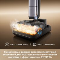 Вертикальный моющий пылесос Dreame H16 Pro Steam Wet and Dry Vacuum HHR48F (евровилка) - Превью изображения №13 — Интернет-магазин Teono.by