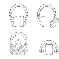Audio-Technica ATH-M50x Limited Edition (темно-серый) Image #9