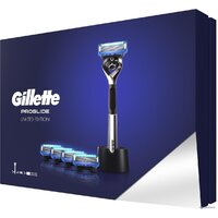 Подарочный набор Gillette Fusion Proglide 5 сменных кассет + подставка - Превью изображения №4 — Интернет-магазин Teono.by