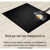 Варочная панель MAUNFELD CVI604EXWH - Превью изображения №13 — Интернет-магазин Teono.by