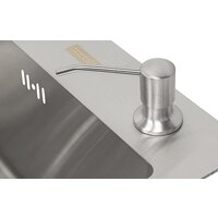 Кухонная мойка ARFEKA ECO AR мойка 500*500, роллер-мат, дозатор SATIN - Превью изображения №7 — Интернет-магазин Teono.by