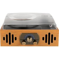 Виниловый проигрыватель Alive Audio Quattro Light Wood - Превью изображения №3 — Интернет-магазин Teono.by