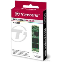 Transcend MTS800 64GB TS64GMTS800S Image #2