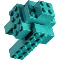 LEGO Minecraft 21168 Искаженный лес Image #13