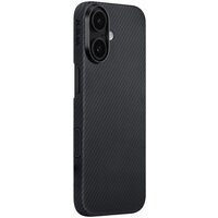 Чехол для телефона Pitaka Ultra-Slim для iPhone 17 (600D Black/Grey Twill) - Превью изображения №5 — Интернет-магазин Teono.by