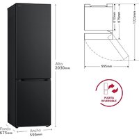 Холодильник LG DoorCooling+ GBV3200CEP - Превью изображения №5 — Интернет-магазин Teono.by