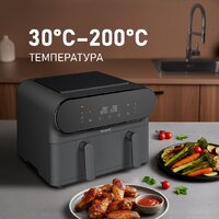 Аэрогриль (аэрофритюрница) Weissgauff WAF 910 DS FryChef - Превью изображения №11 — Интернет-магазин Teono.by