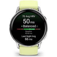 Умные часы Garmin Venu 4 45 мм (серебристый/желтый) - Превью изображения №3 — Интернет-магазин Teono.by