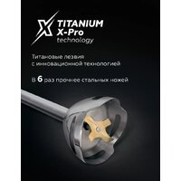 Погружной блендер BQ HB601S (сталь/черный) - Превью изображения №11 — Интернет-магазин Teono.by