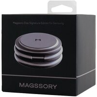 Беспроводное зарядное Magssory Disc Signature Edition 3 в 1 для Samsung WCH053 (серый) - Превью изображения №7 — Интернет-магазин Teono.by