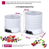 Сушилка для овощей и фруктов Мастерица EFD-5000 - Превью изображения №5 — Интернет-магазин Teono.by