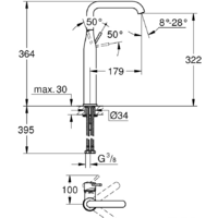 Grohe Essence 32901A01 (темный графит) Image #2