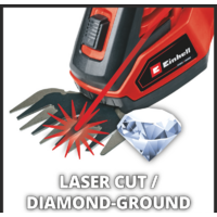 Кусторез + ножницы Einhell GE-CG 18/100 Li T-Solo 3410310 (без АКБ) - Превью изображения №6 — Интернет-магазин Teono.by