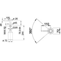 Blanco Piona (хром) Image #3