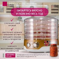 Сушилка для овощей и фруктов Мастерица EFD-3051 - Превью изображения №2 — Интернет-магазин Teono.by